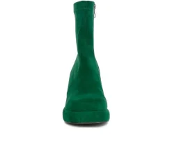 Women's Rag & Co Two Cubes Heeled Booties