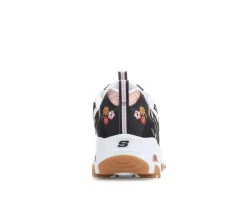 Women's Skechers 150553 Dlites Floral Sneakers