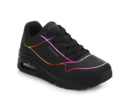 Women's Skechers Street Uno Electric Lines 155168 Casual Sneakers