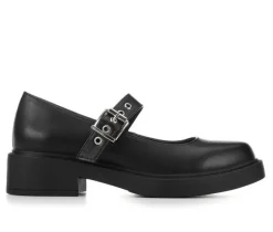 Women's Soda Bonito-S Mary Jane Block-Heels