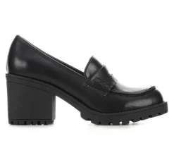 Women's Soda Kinder Heeled Loafers