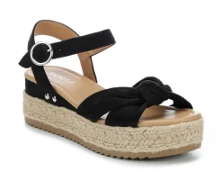Women's Soda Tye Espadrille Wedges