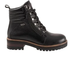 Women's Softwalk Everett Lace Up Combat Boots