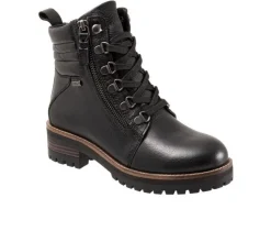 Women's Softwalk Everett Lace Up Combat Boots