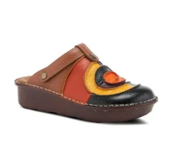 Women's SPRING STEP Lollipop Wedge Clogs