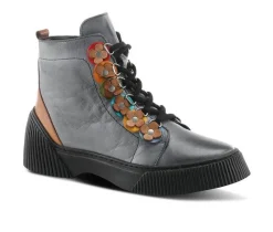 Women's SPRING STEP Yeba Lace Up Booties