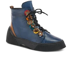 Women's SPRING STEP Yeba Lace Up Booties