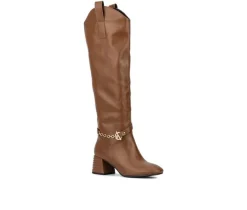 Women's Torgeis Elenora Knee High Heeled Boots