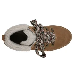 Women's White Mountain Gloving Lace Up Winter Booties