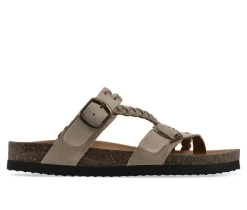 Women's White Mountain Haziest Footbed Sandals