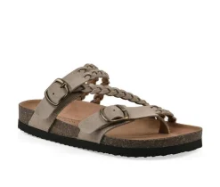 Women's White Mountain Haziest Footbed Sandals