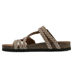 Women's White Mountain Haziest Footbed Sandals