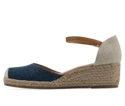 Women's White Mountain Maintain Wedge Sandals