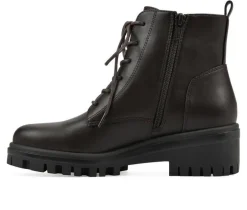 Women's White Mountain Tappy Combat Boots