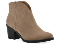 Women's White Mountain Tattle Booties