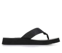 Women's Yellow Box Addyson Flip-Flops