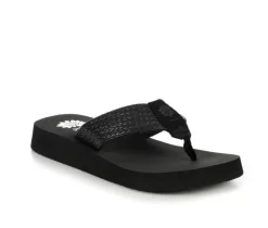 Women's Yellow Box Addyson Flip-Flops