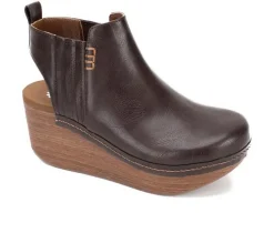 Women's Yellow Box Barty Wedge Clogs