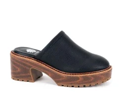 Women's Yellow Box Baylor Platform Clogs