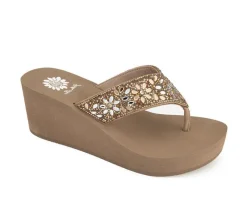 Women's Yellow Box Enola Flip-Flops