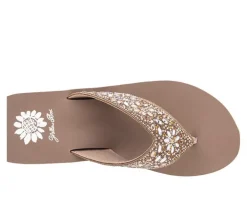 Women's Yellow Box Enola Flip-Flops