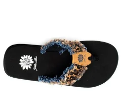 Women's Yellow Box Fayth Flip-Flops