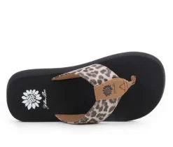 Women's Yellow Box Ferlia Flip-Flops