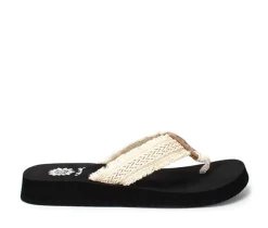 Women's Yellow Box Fianni Flip-Flops