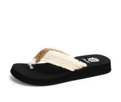 Women's Yellow Box Fianni Flip-Flops