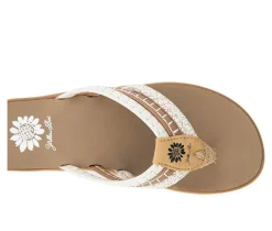 Women's Yellow Box Fitzen Flip-Flops