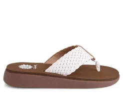 Women's Yellow Box Gamma Flip-Flops