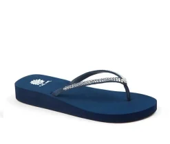 Women's Yellow Box Jello Flip-Flops