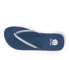 Women's Yellow Box Jello Flip-Flops