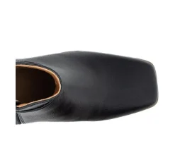 Women's Yellow Box Maora Low Calf Heeled Booties