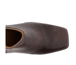 Women's Yellow Box Maora Low Calf Heeled Booties