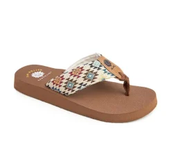 Women's Yellow Box Nikita Flip-Flops