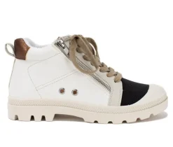 Women's Yellow Box Parrott High Top Fashion Sneakers