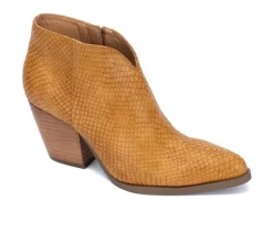Women's Yellow Box Rohane Heeled Booties
