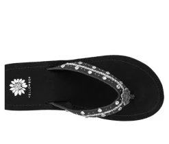 Women's Yellow Box Terell Wedge Flip-Flops