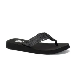 Women's Yellow Box Wally Flip-Flops